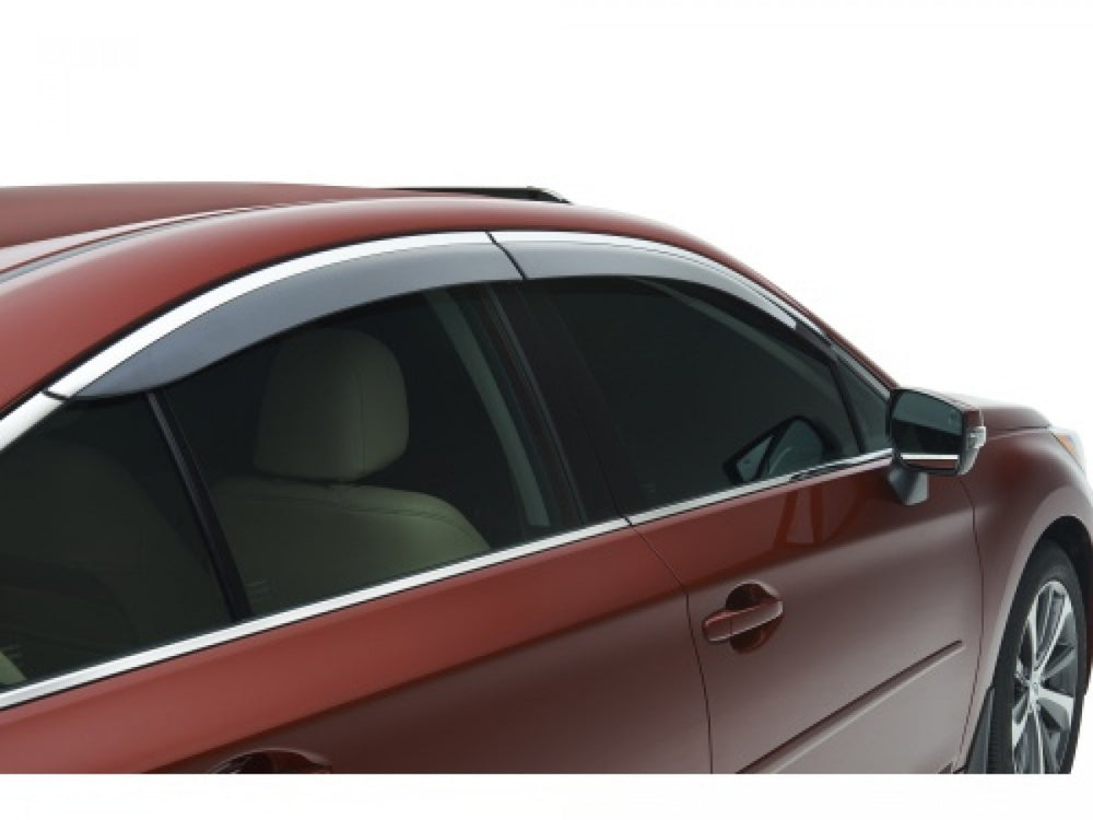 Vent Visors with Chrome Insert