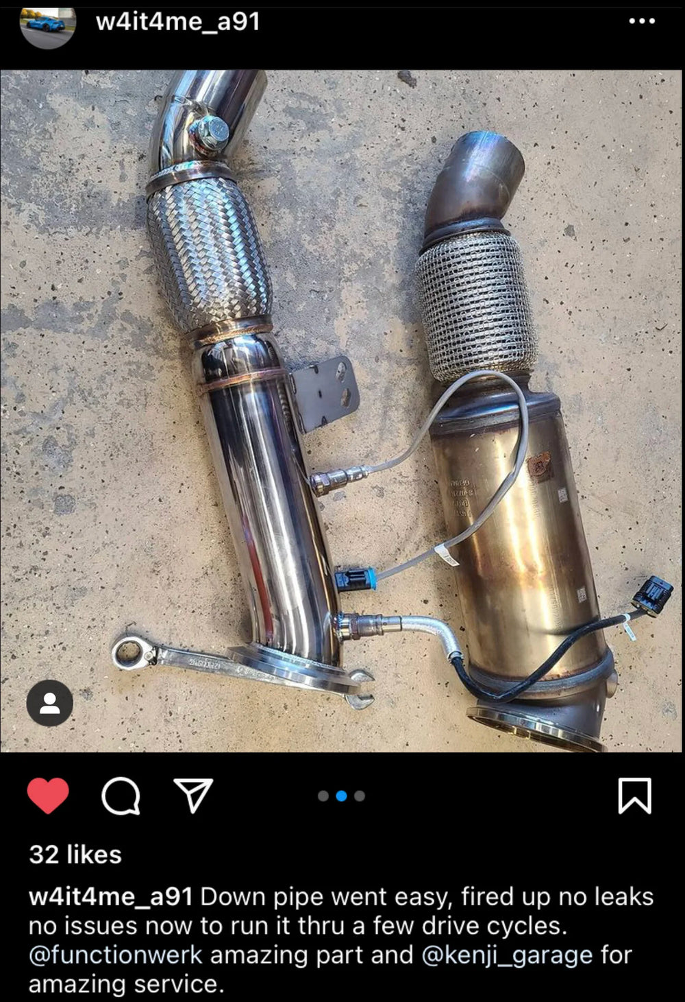 T304 Stainless Steel 3.5-Inch Performance Pipe