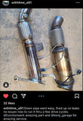 T304 Stainless Steel 3.5-Inch Performance Pipe