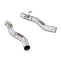 Stainless Steel Exhaust Pipe w/ O2 Sensor Bung