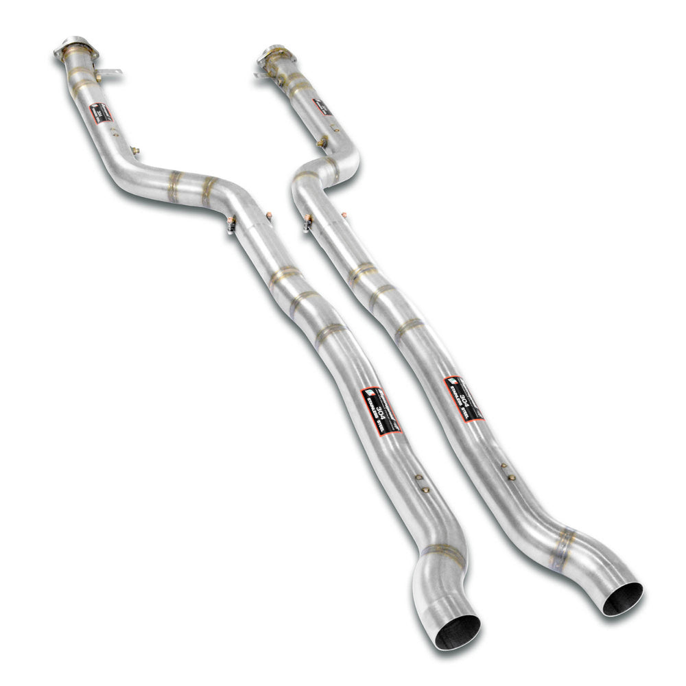 Stainless Steel Exhaust Pipe w/ O2 Sensor Bung