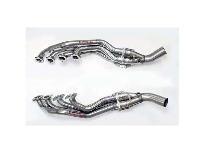 2 x Ø60mm T304 Stainless Steel Exhaust Headers