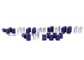 Front and Rear Control Arm Bushing Kit