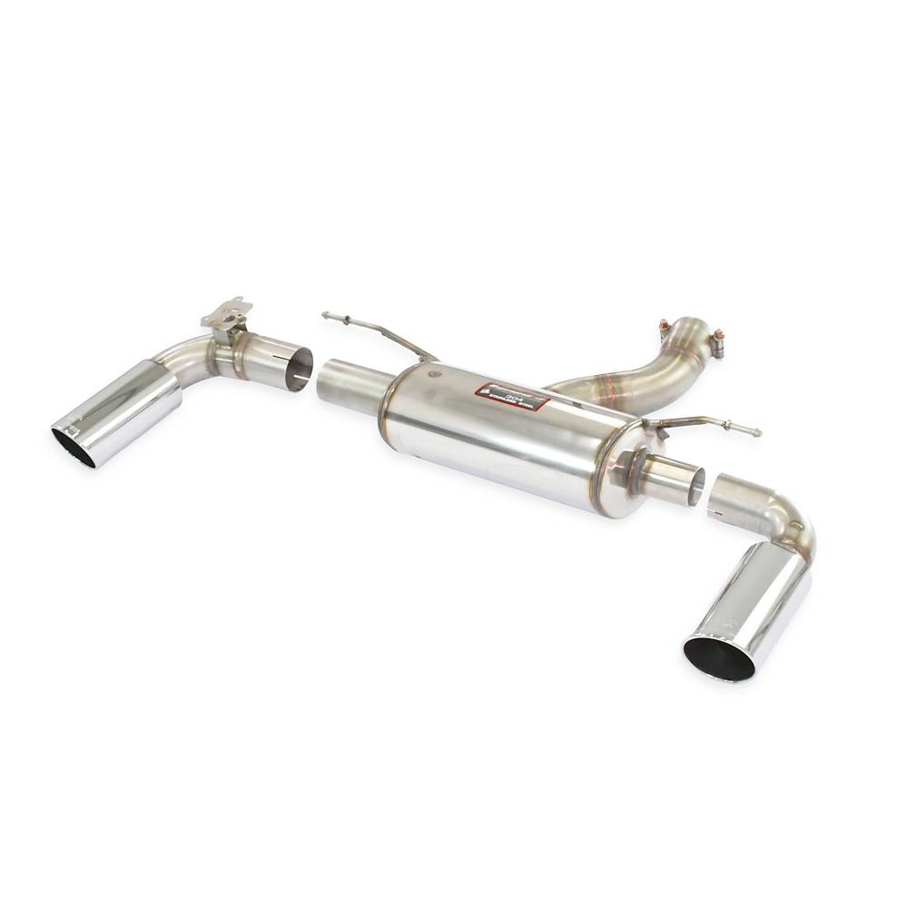 Performance Rear Exhaust, Dual 100mm Outlets