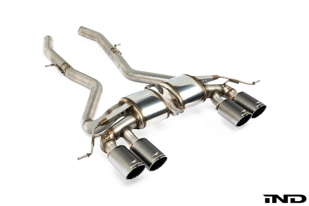 Race Rear Exhaust T304 Stainless Steel