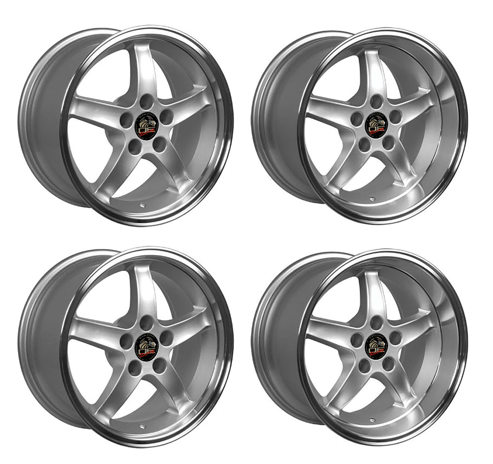 17-Inch Cobra R Style Staggered Wheel Set