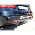 Rear Exhaust Muffler System, Dual 100mm Tips