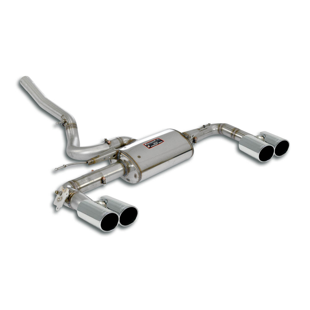 Rear Exhaust System w/ Adjustable Valve, 4x90mm Tips