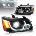 LED Projector Headlights Smoked/Black