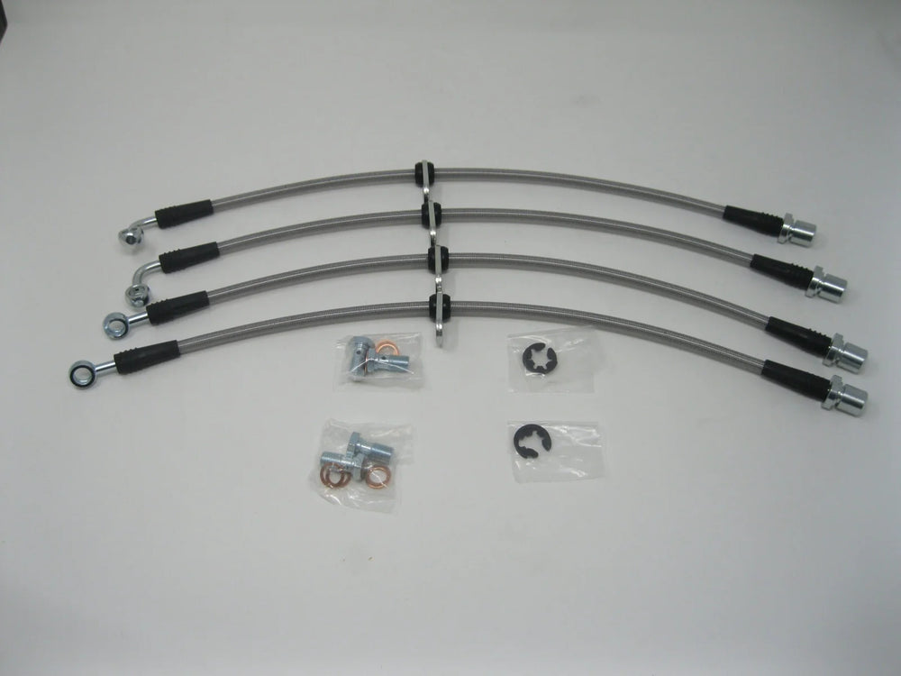 Braided Stainless Steel Brake Line Kit