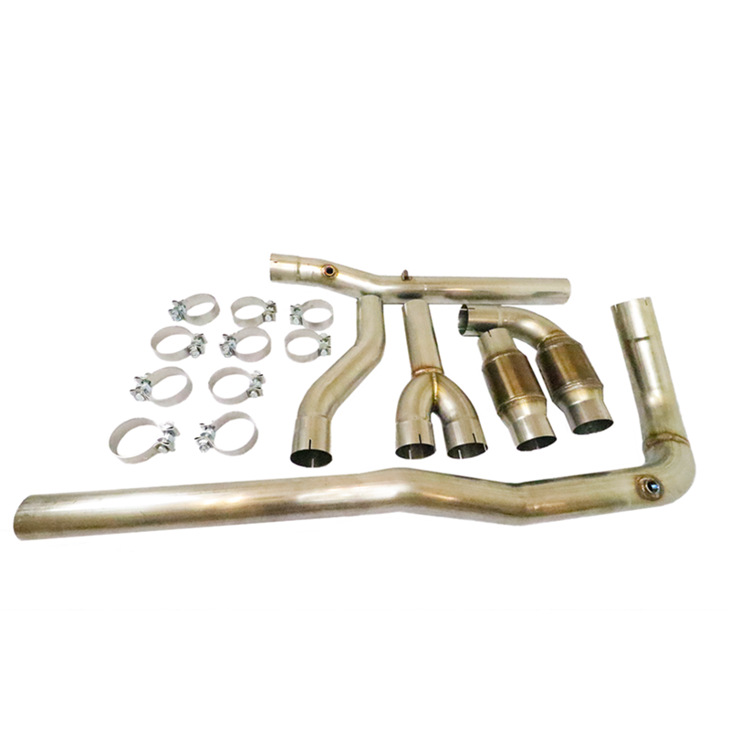 TSP Long Tube Headers w/ Catted Y-Pipe