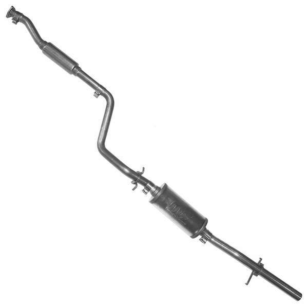 2" Aluminized Exhaust Cat-Back System