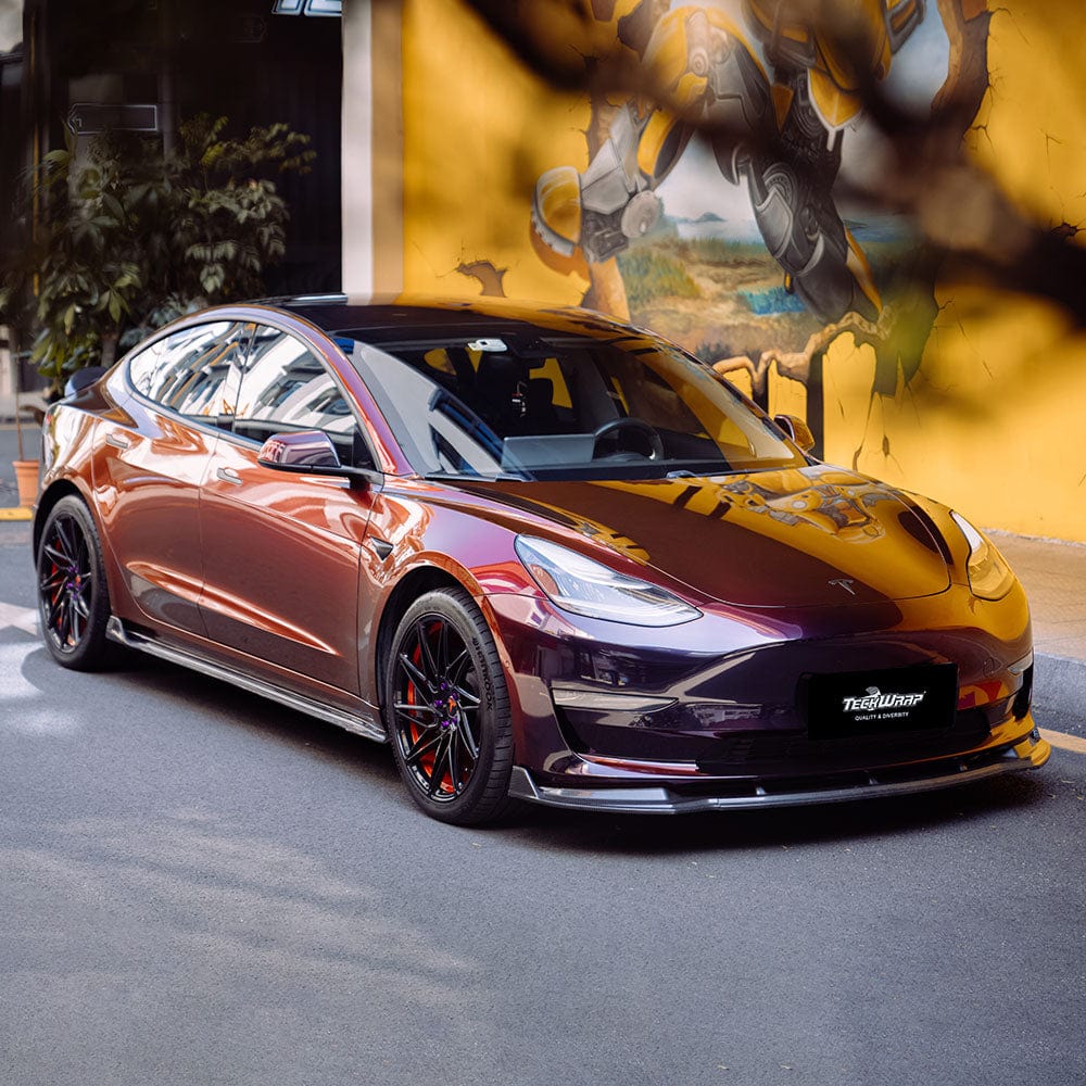 Color-Shift Hybrid Vinyl Film