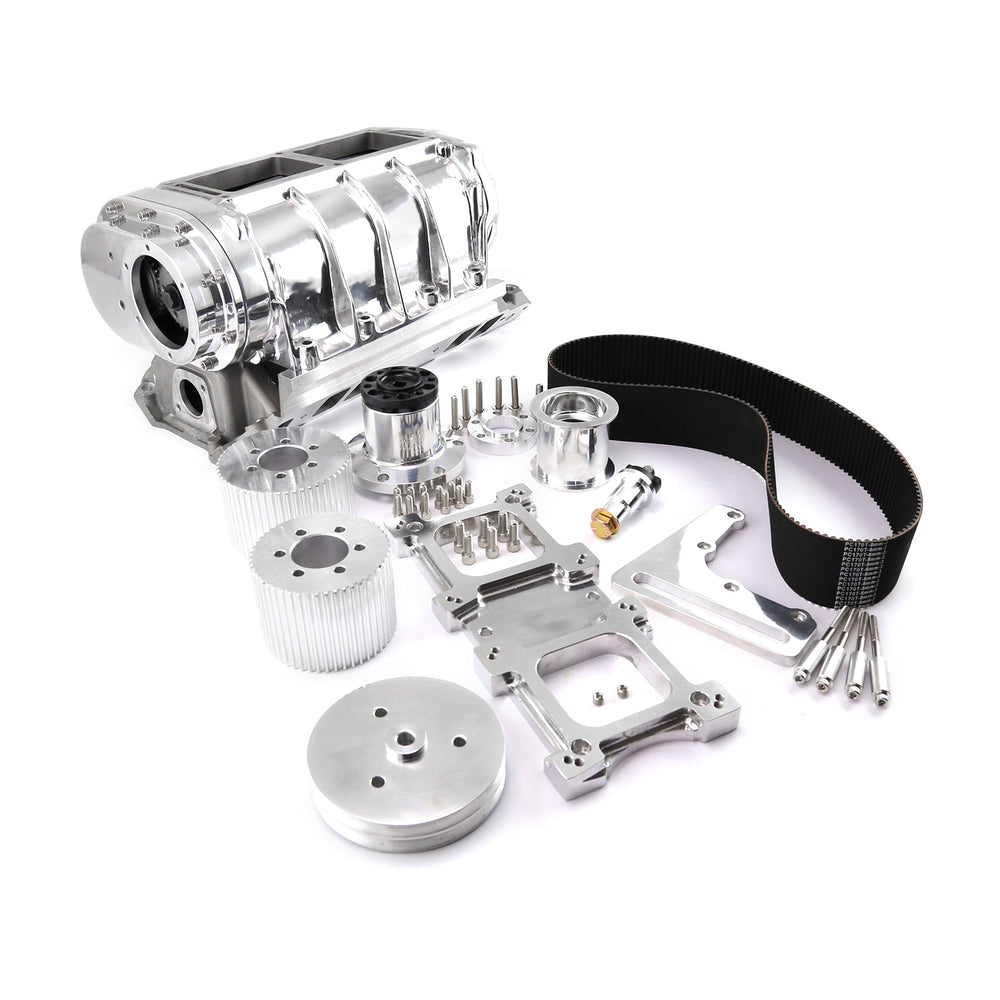 6-71 Roots-Style Supercharger Kit, Polished