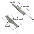 Sliding Seat Bracket with Hand Lever