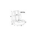 Low-Back Bucket Seat, Black Vinyl, Driver's Side