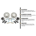 GM 10 & 12 Bolt Rear Disc Brake Kit