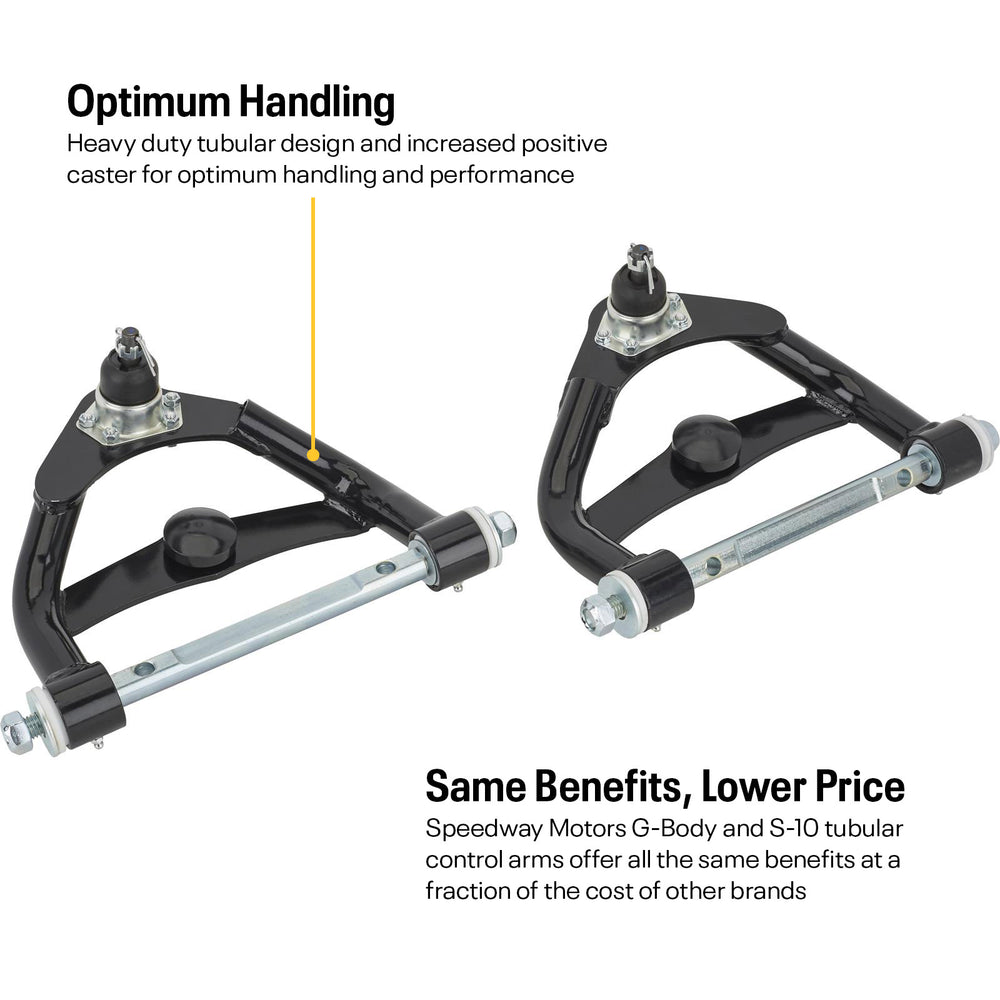 Tubular Front Upper and Lower Control Arm Kit