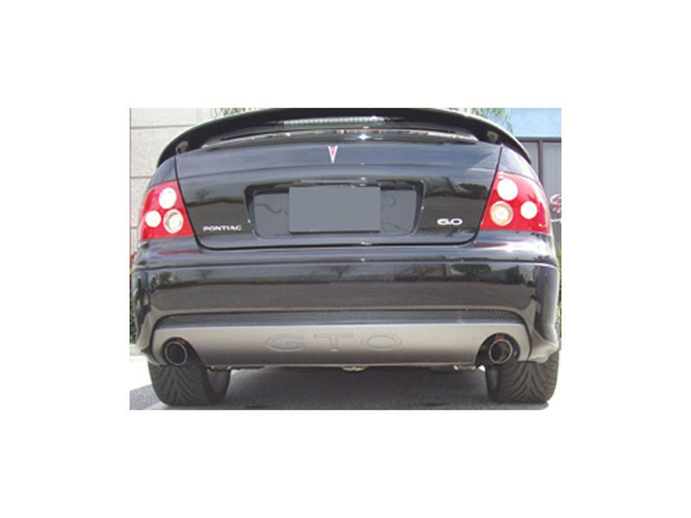 Cat-Back Exhaust System w/ 3" Polished Stainless Steel Tips