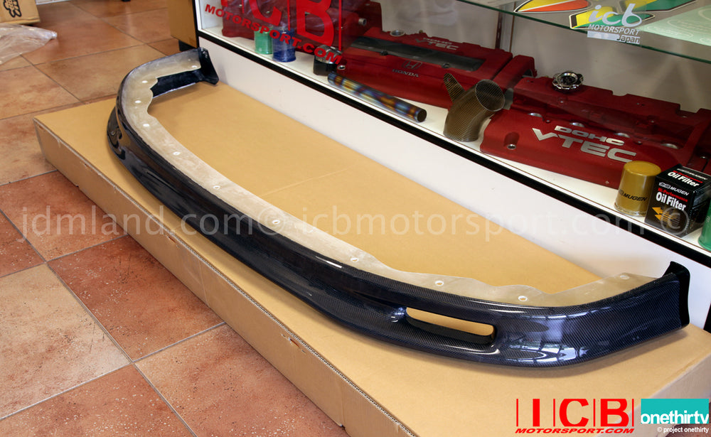 Carbon Fiber Lip Spoiler