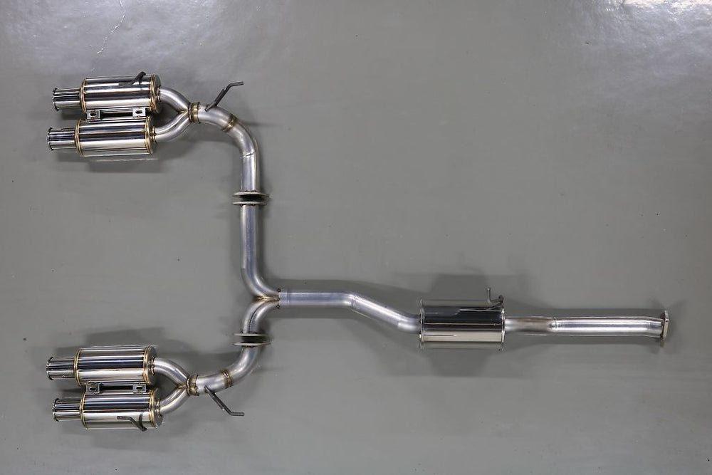 Quad N1 Axle-Back Exhaust System