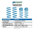 Progressive Lowering Springs -25mm