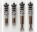 45mm Piston 1-Way Adjustable Shocks with Chromoly Steel Body