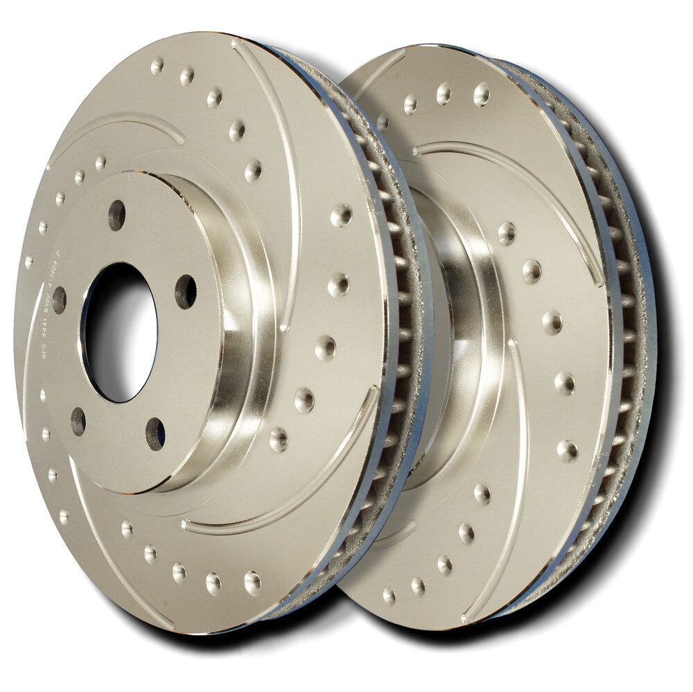 1-Piece Rear Brake Rotor, 266mm Diameter