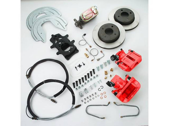 Rear Disc Brake Conversion Kit with 10.5-Inch Rotors