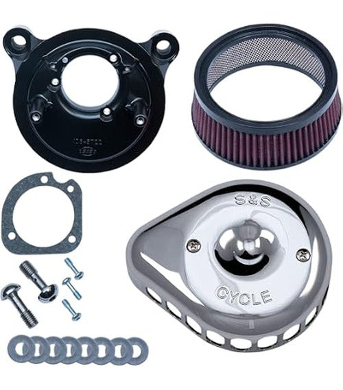 Air Cleaner Kit w/ Chrome Teardrop Cover