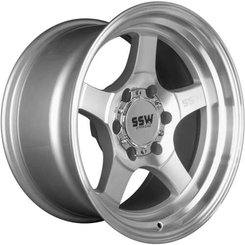 17x9 Machined Silver Wheel