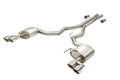 3-Inch Cat-Back Exhaust System w/ Quad Chrome Tips