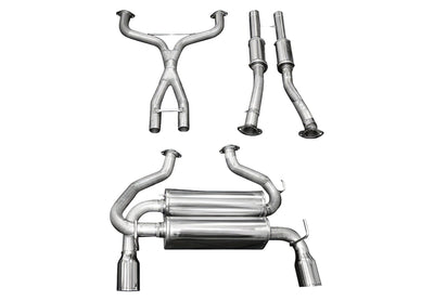 Dual Split Rear Exit Cat-Back Exhaust System