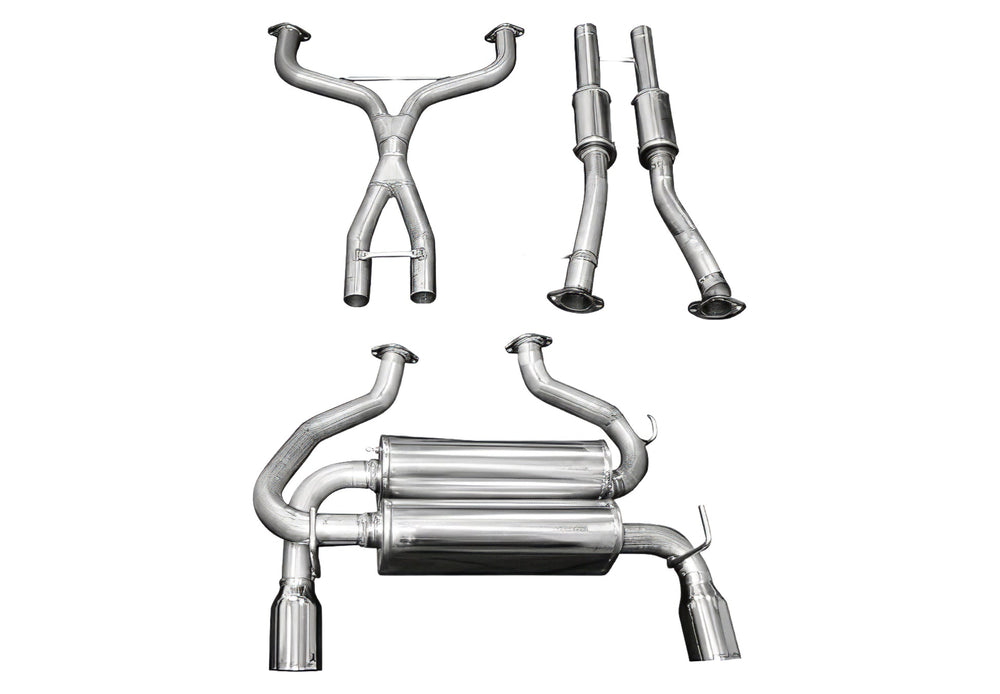 Dual Split Rear Exit Cat-Back Exhaust System