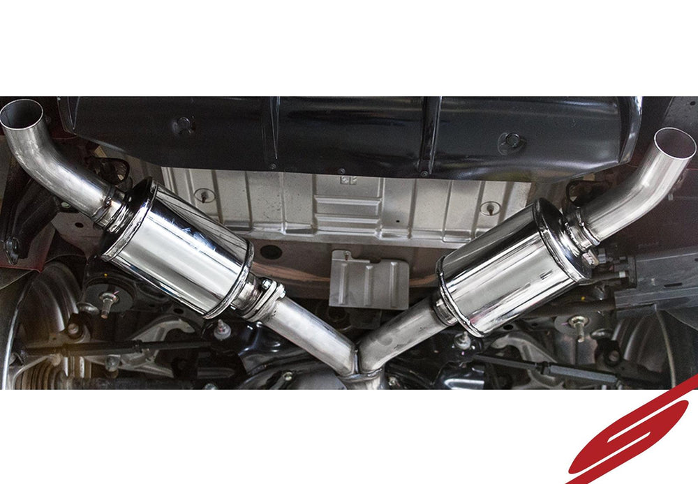 304 Stainless Steel Cat-Back Exhaust System