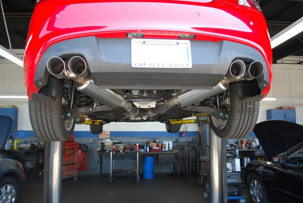 Cat-Back Exhaust System, Quad 3.5-Inch Tips