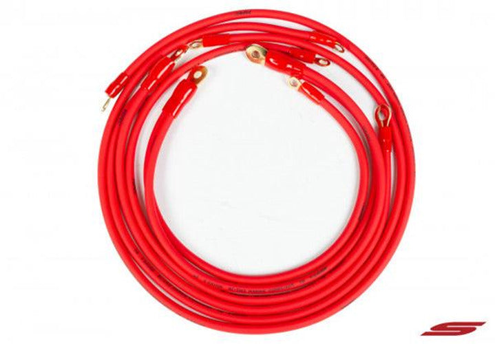 8-Gauge Red Copper Wiring Kit