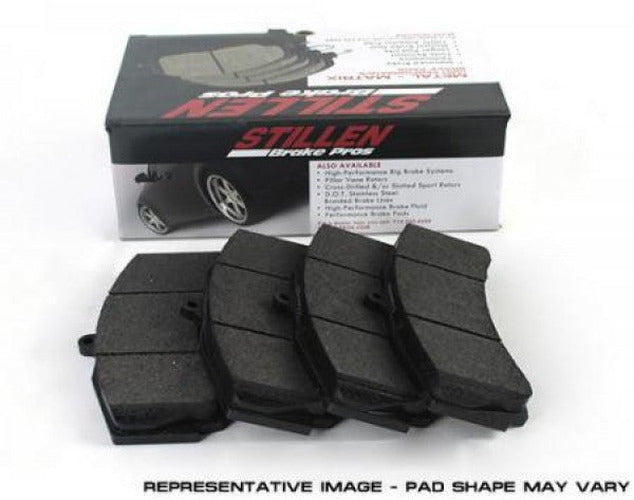 Semi-Metallic and Ceramic Brake Pad Set