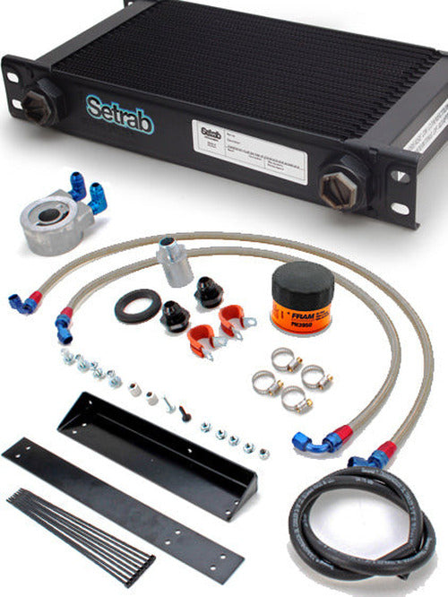 20-Row x 11.25" Setrab Oil Cooler Kit