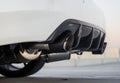 304 Stainless Steel Cat-Back Exhaust w/ Carbon Fiber Tips