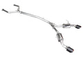 304 Stainless Steel Cat-Back Exhaust w/ Carbon Fiber Tips
