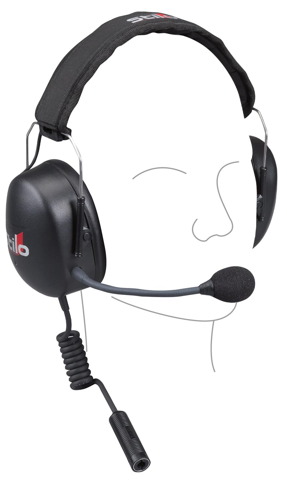 Over-Ear Headset, 5-Pin Female Connector