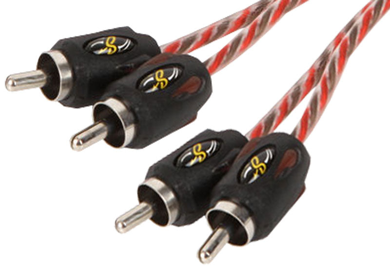 Twisted-Pair RCA Interconnect Cable