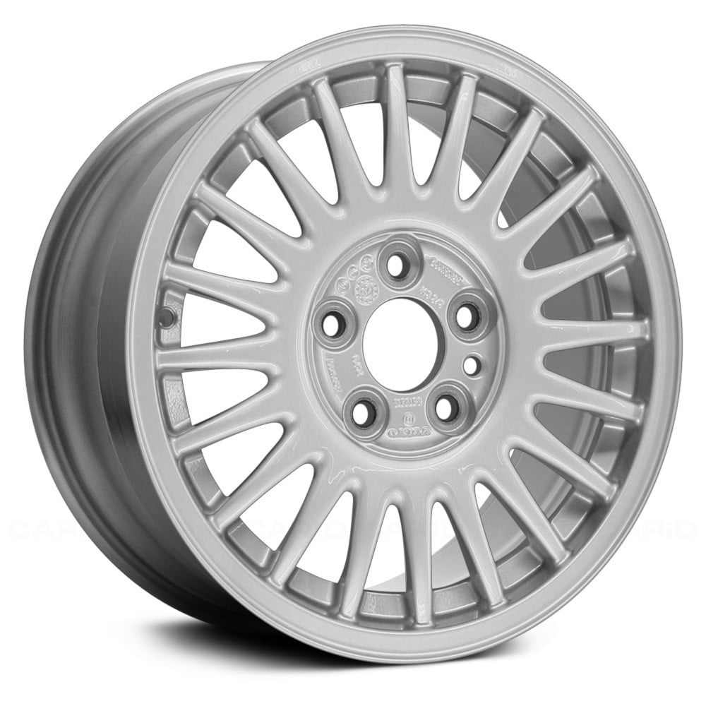 15x6 Silver Aluminum Wheel