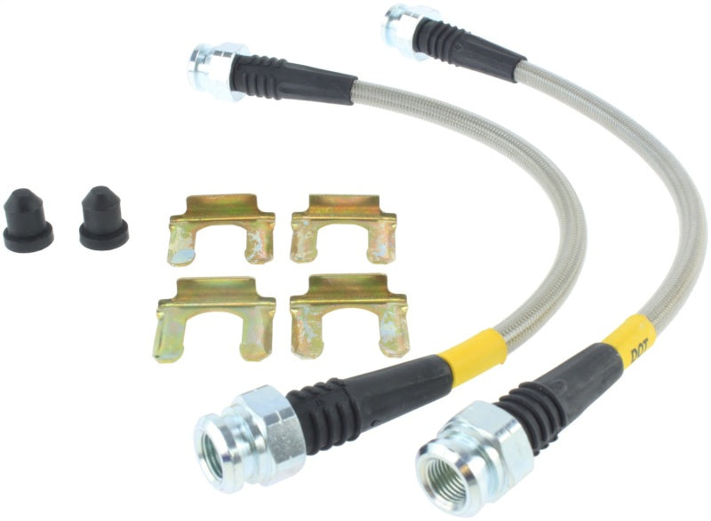 Rear Stainless Steel Braided Hydraulic Hose Kit