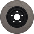 Slotted Front Left Brake Rotor