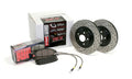 Slotted and Drilled Front Right Vented Disc Brake Rotor