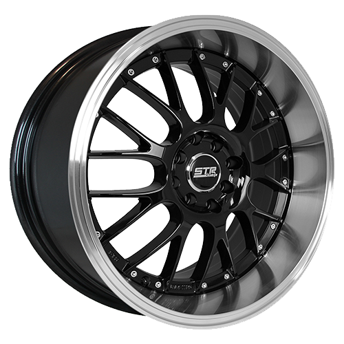 607 18x8.5 Gloss Black 5x114.3 +30