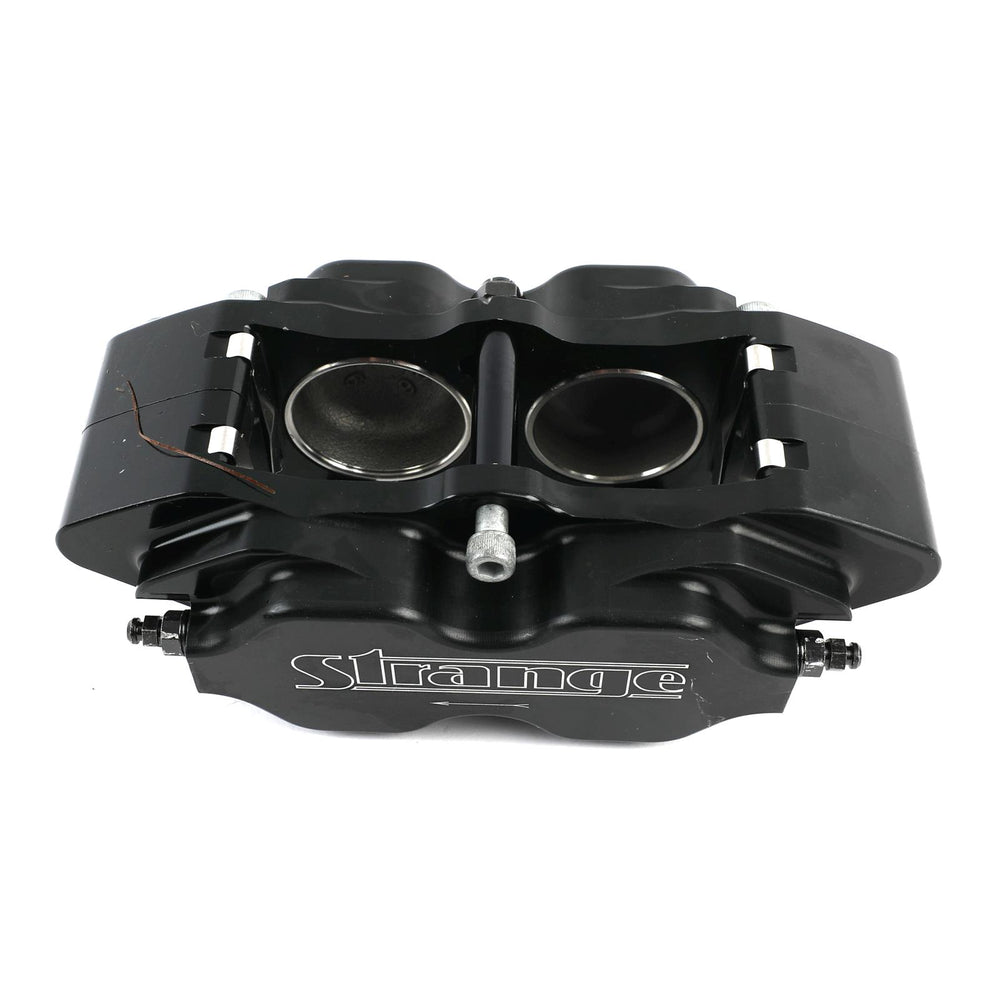 4-Piston Front Brake Kit with Slotted Rotors
