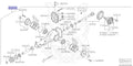 Rear Differential Assembly 3.545:1 LSD